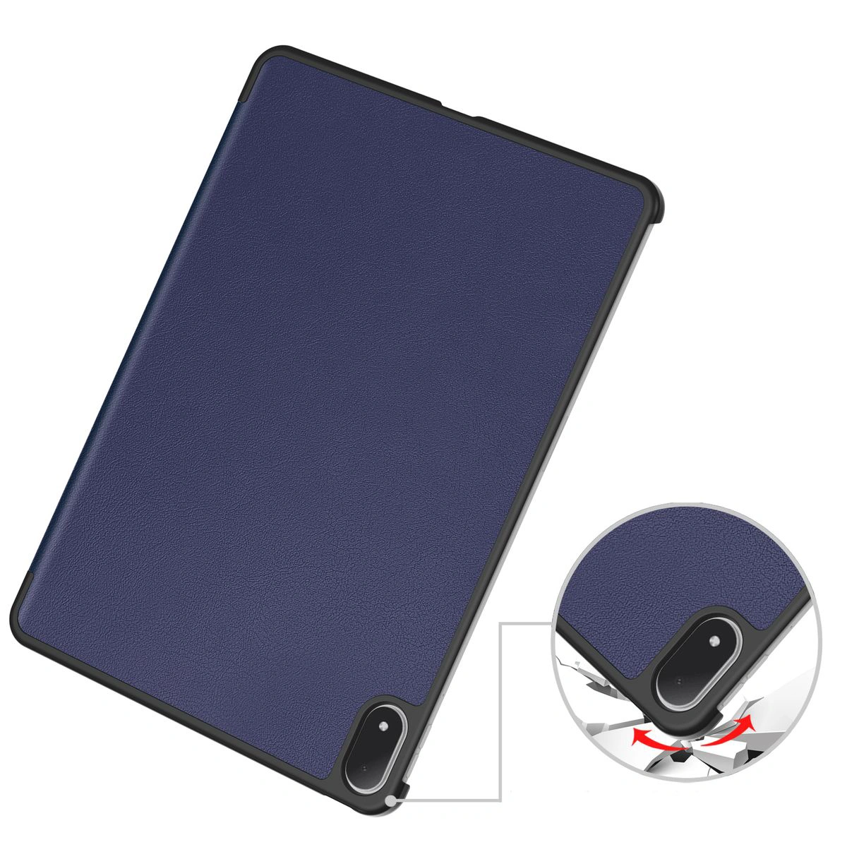 Wzmocnione narożniki i konstrukcja Bizon Case Tab Croc do OnePlus Pad 3 / OnePlus Pad 2 Pro/ OPPO Pad 4 Pro