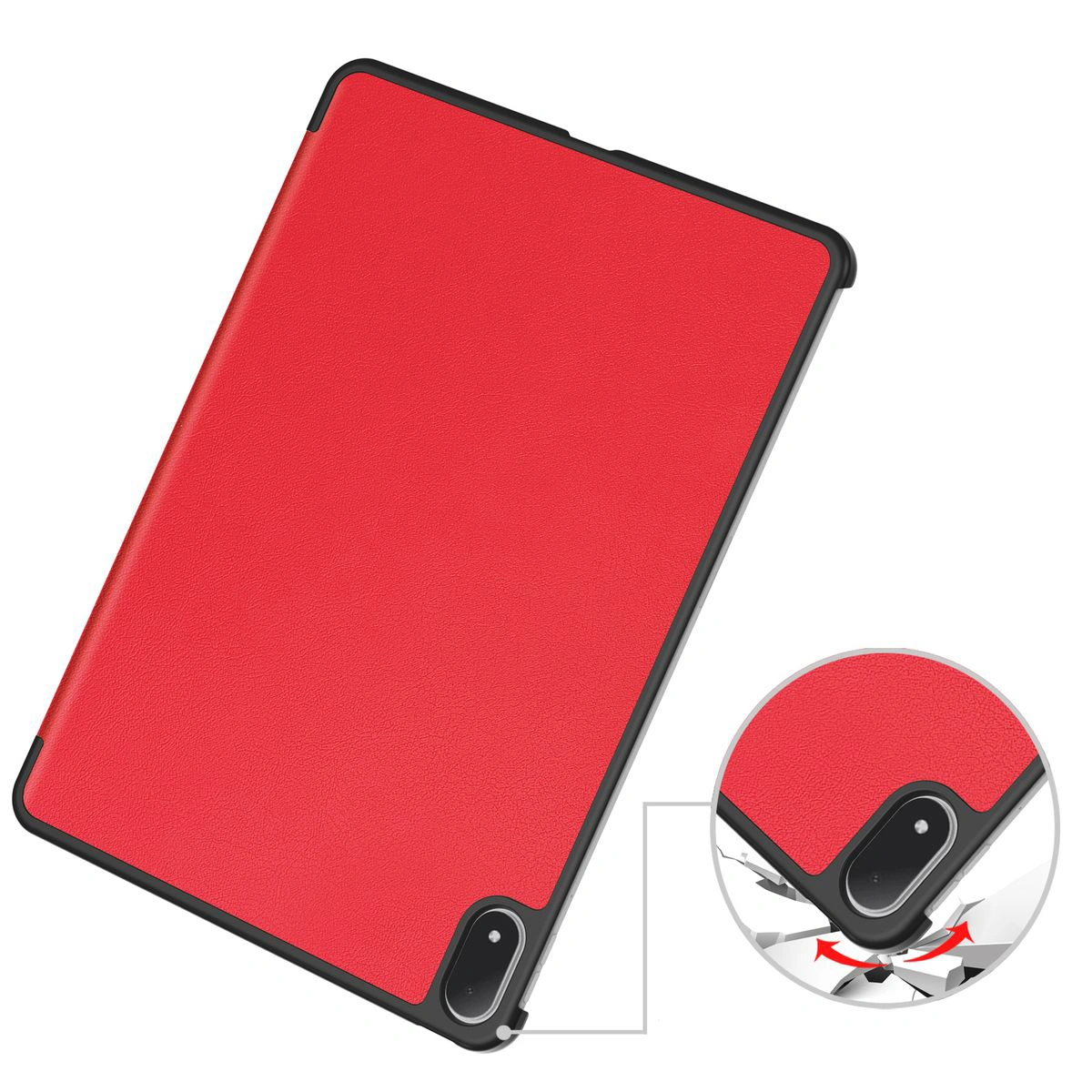 Wzmocnione narożniki i konstrukcja Bizon Case Tab Croc do OnePlus Pad 3 / OnePlus Pad 2 Pro / OPPO Pad 4 Pro