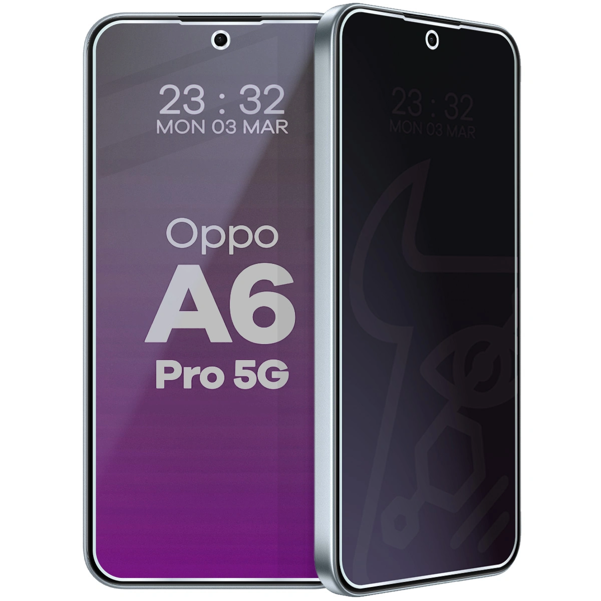 Szkło hybrydowe prywatyzujące Bizon Hybrid Shadow do Oppo A6 Pro 5G