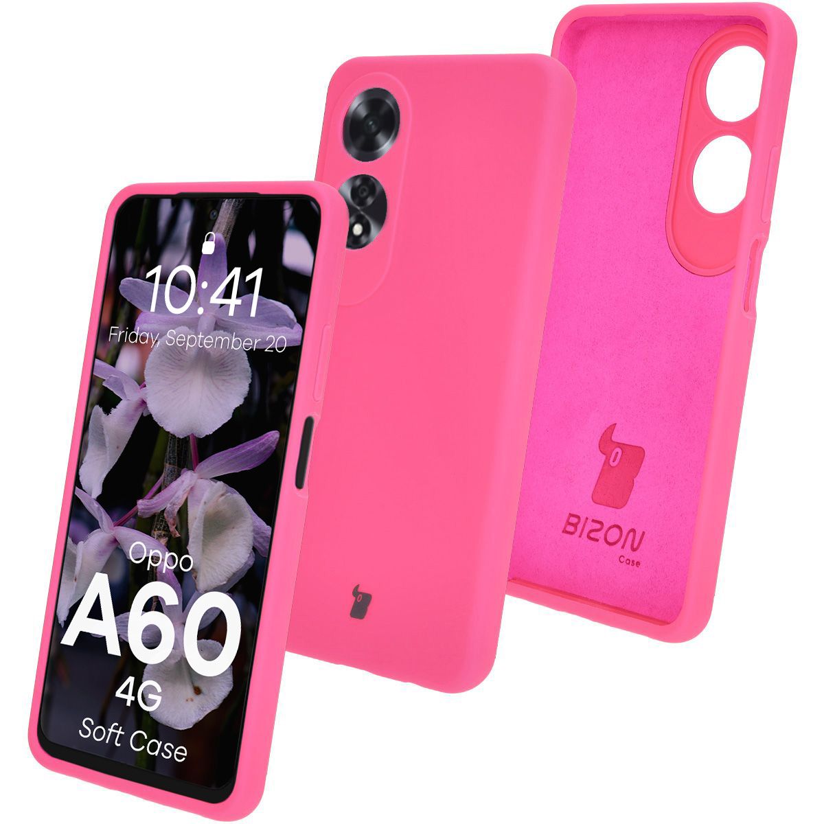 Silikonowe etui Bizon Soft Case do Oppo A60 4G
