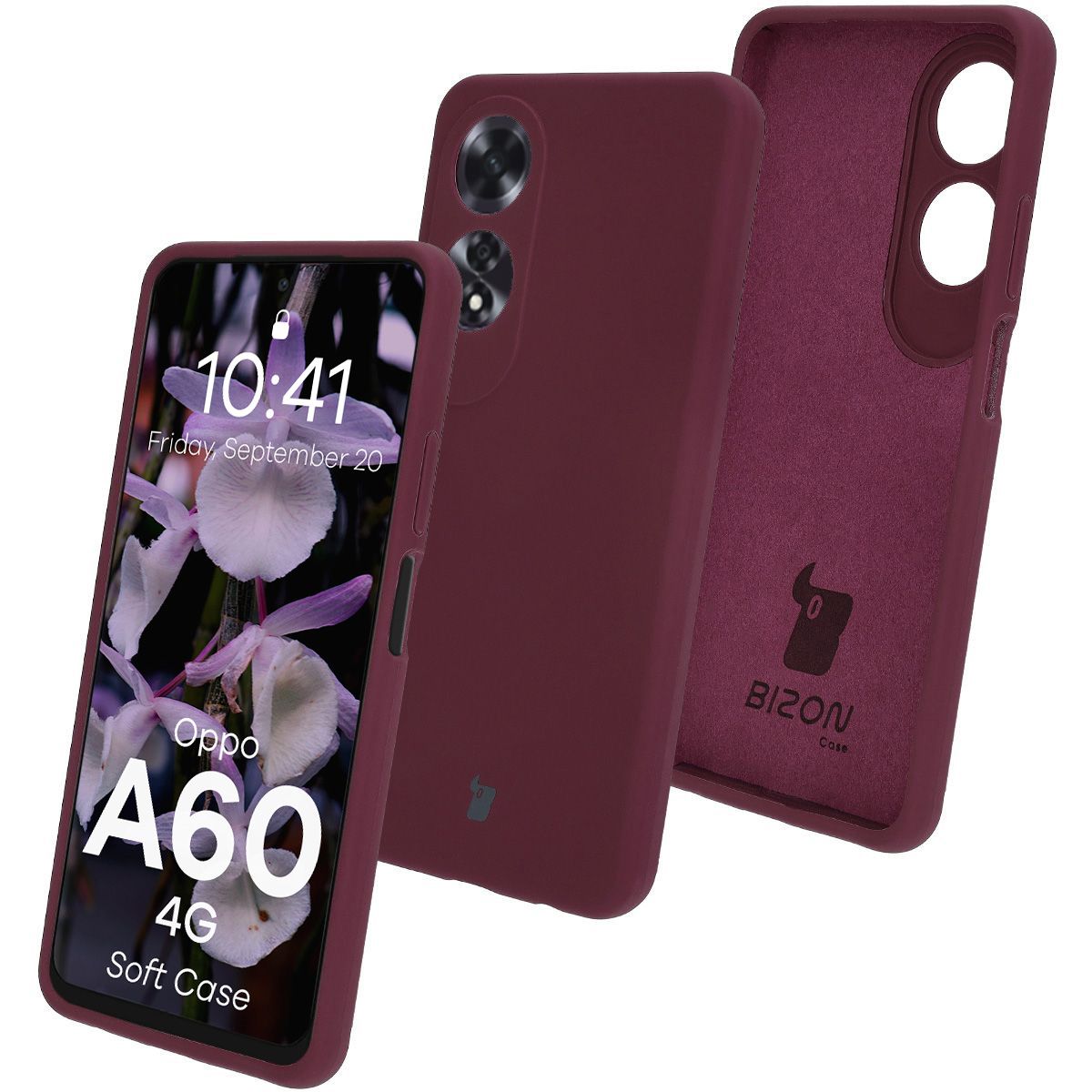 Silikonowe etui Bizon Soft Case do Oppo A60 4G