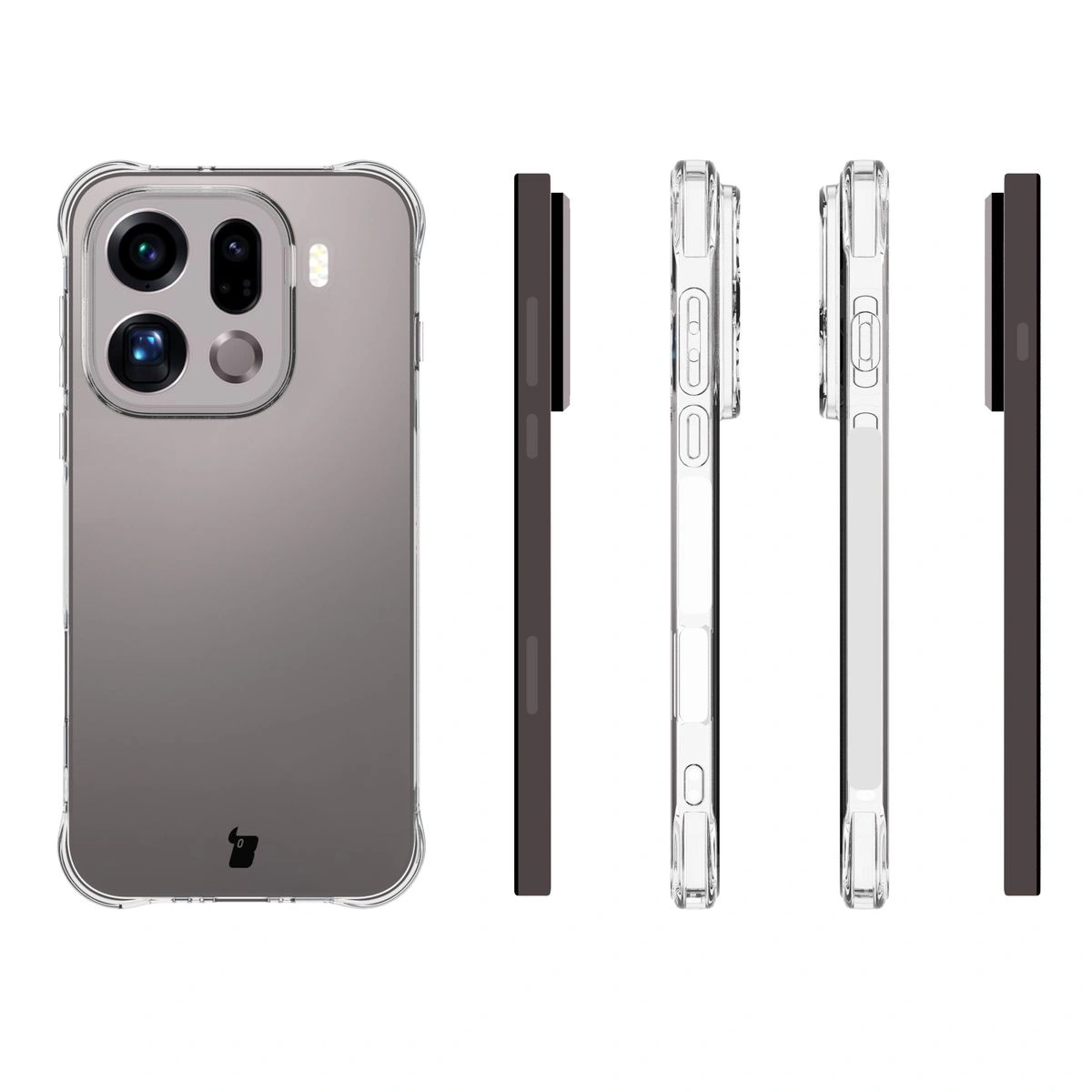 Przezroczyste plecki Case Salpa do Oppo Find X9 Pro