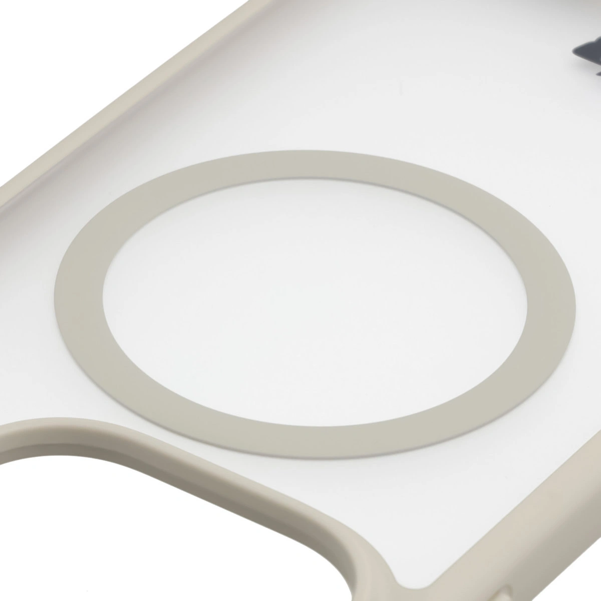 Pierścień magnetyczny w etui Bizon Case MatteO do Oppo Find X9 Pro