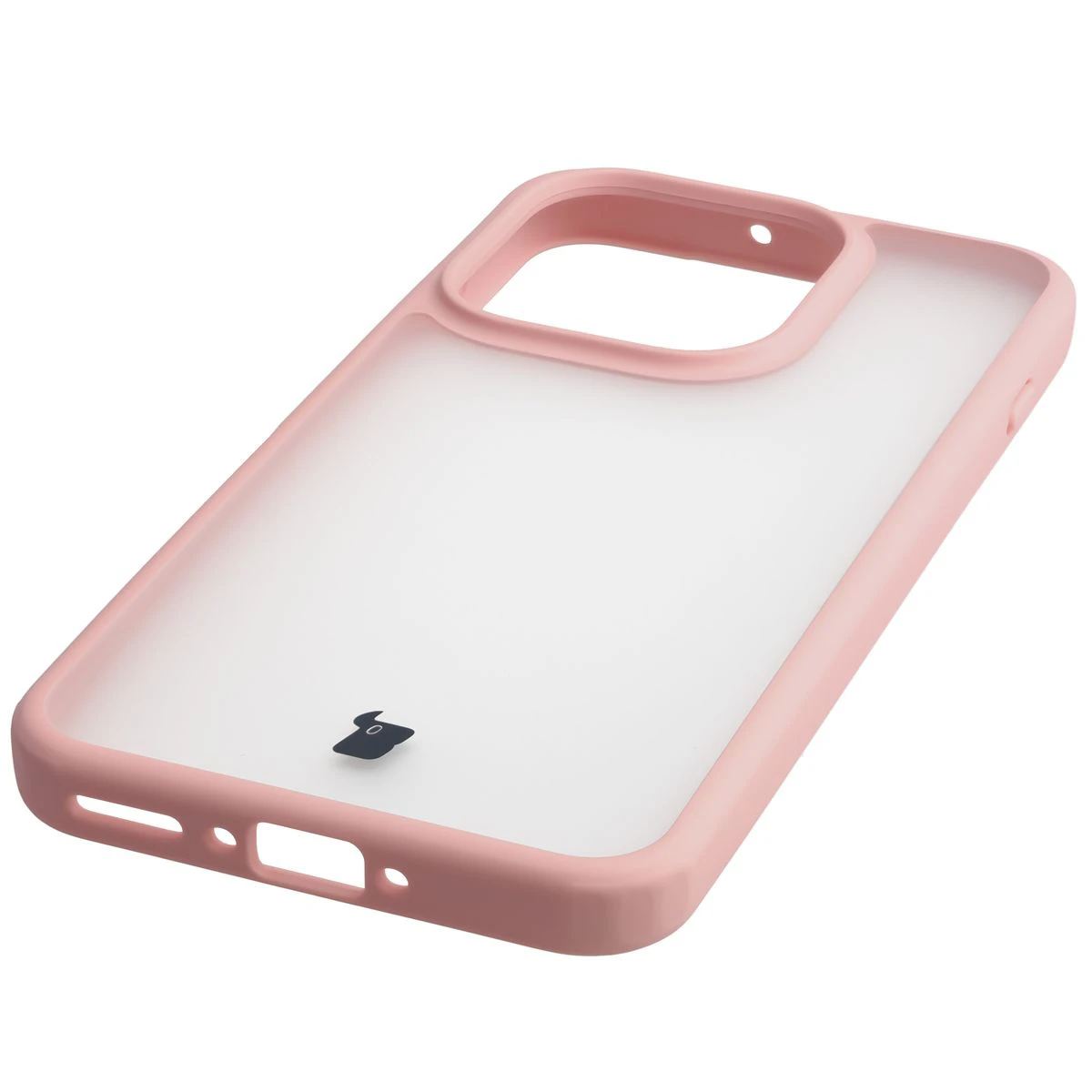 Zintegrowane przyciski, wycięcia i hybrydowy materiał w etui Bizon Case Angelo do Oppo Find X9