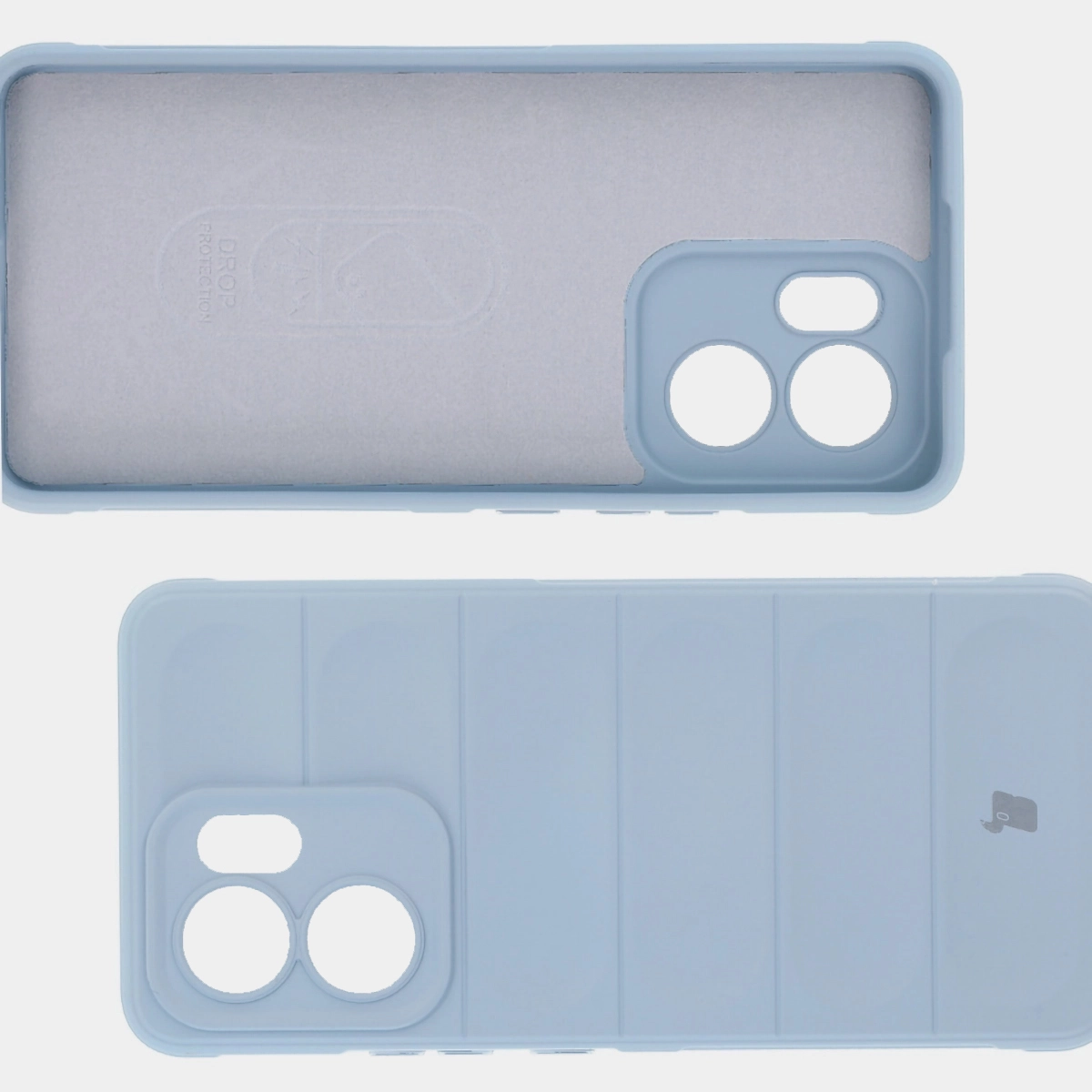 Wyściółka z mikrofibry, wyżłobienia na pleckach i wzmocnione narożniki w etui Bizon Case Tur