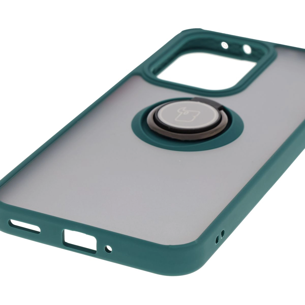 Precyzyjne wycięcia, zintegrowane osłony oraz wycięcie na smyczkę w etui Bizon Case Hybrid Ring