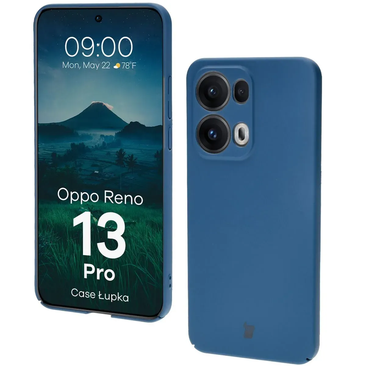 Etui Bizon Case Łupka do Oppo Reno13 Pro
