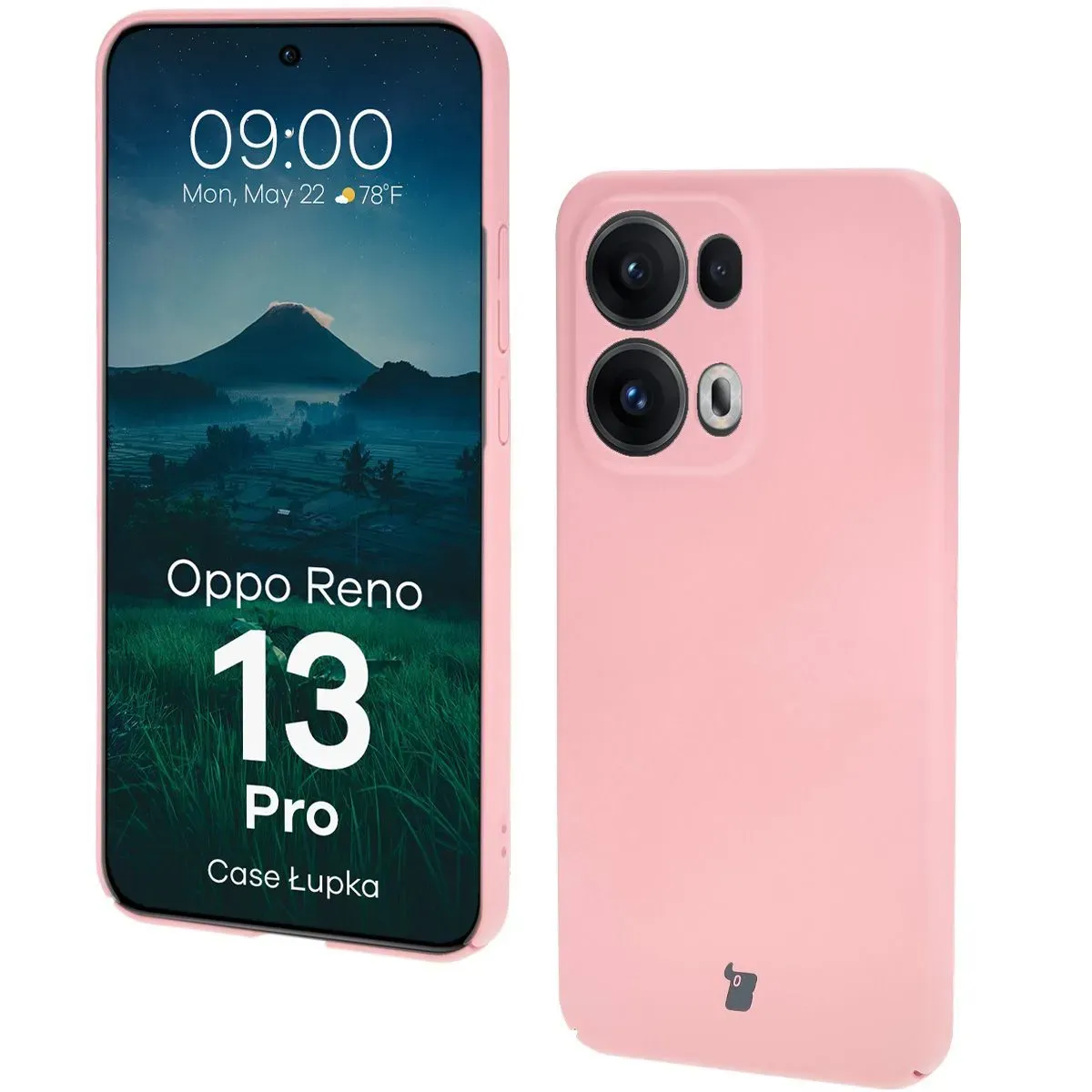Etui Bizon Case Łupka do Oppo Reno13 Pro