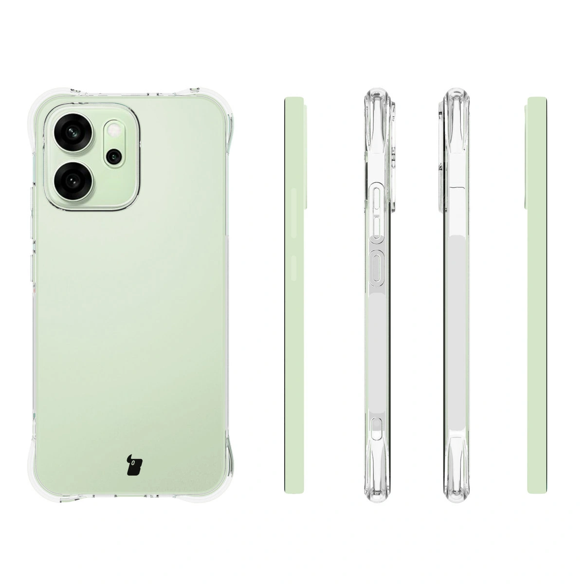 Przezroczyste plecki Case Salpa do Oppo Reno 14 F / Oppo Reno 14 FS