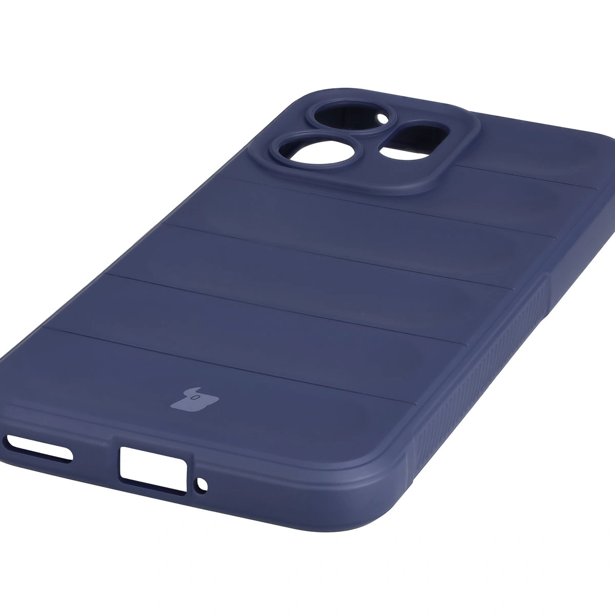 Precyzyjne wycięcia i kompatybilność z ładowaniem indukcyjnym w etui Bizon Case Tur do Oppo Reno 14 F / Oppo Reno 14 FS