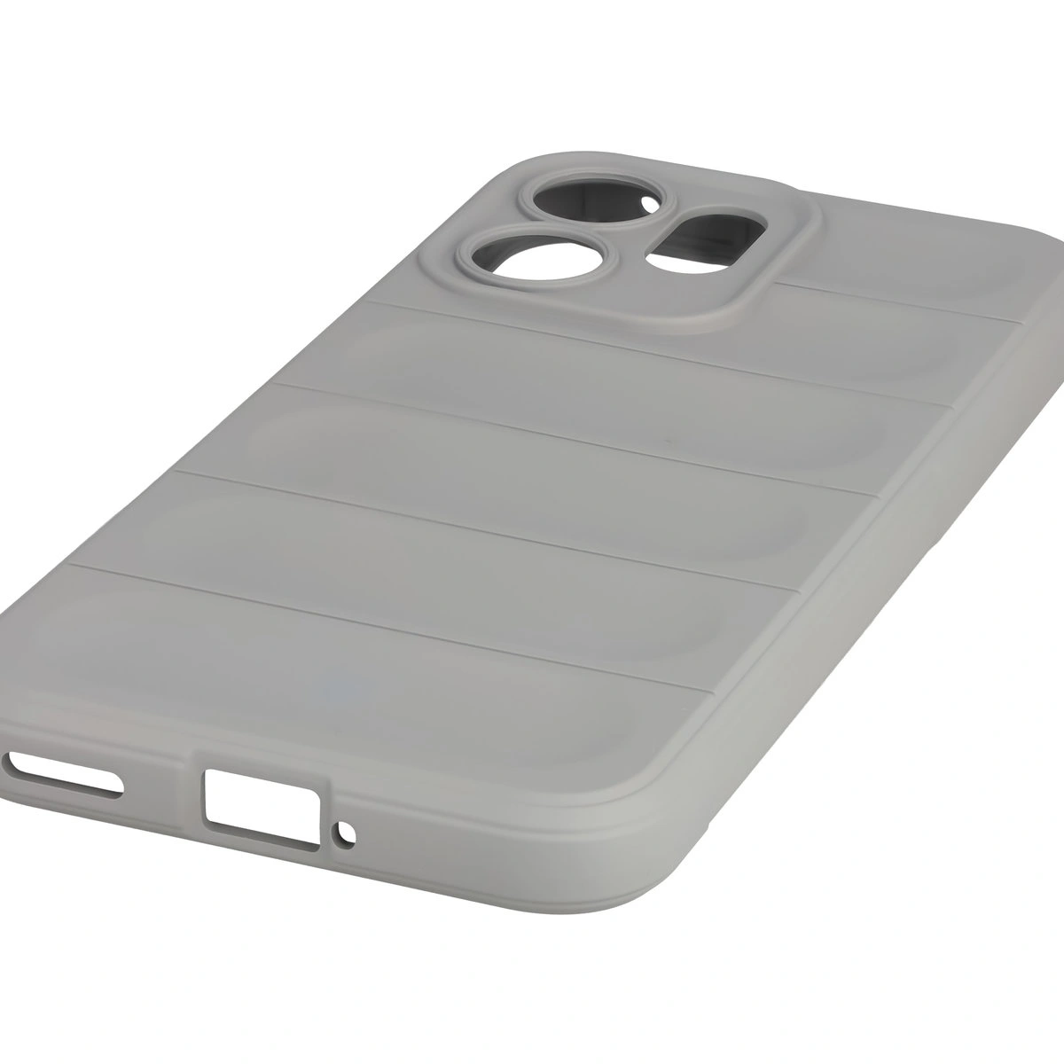 Precyzyjne wycięcia i kompatybilność z ładowaniem indukcyjnym w etui Bizon Case Tur do Oppo Reno 14 F / Oppo Reno 14 FS