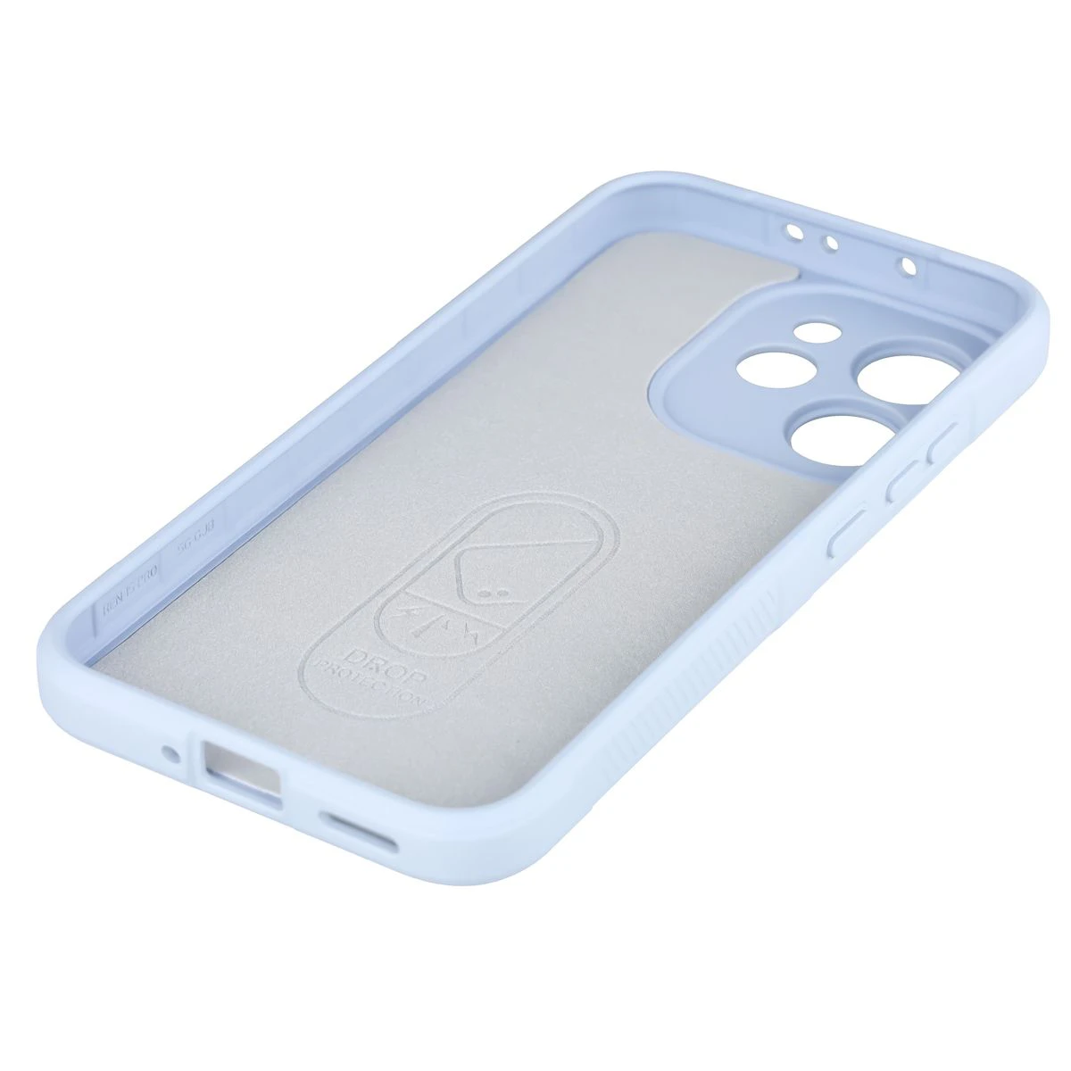 Precyzyjne wycięcia i kompatybilność z ładowaniem indukcyjnym w etui Bizon Case Tur do Oppo Reno 15 Pro