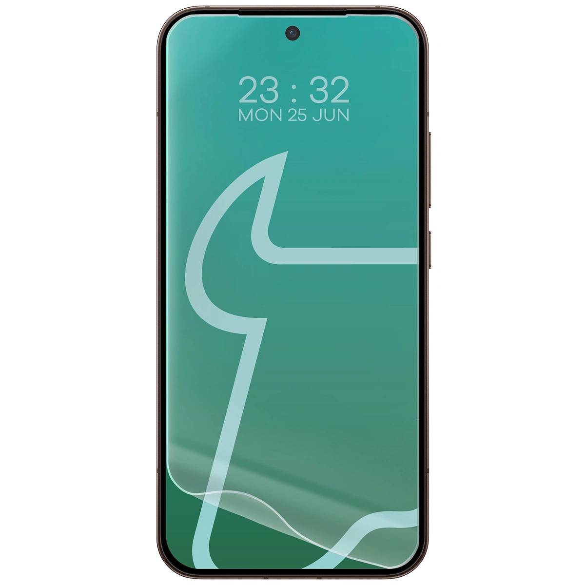 Folia hydrożelowa do Oppo Reno 15 Pro obok telefonu