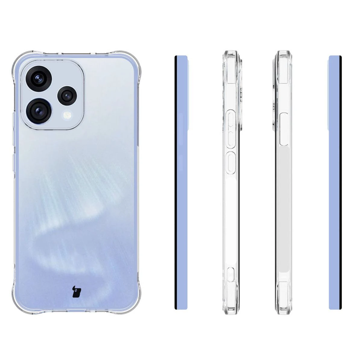 Przezroczyste plecki Case Salpa do Oppo Reno 15
