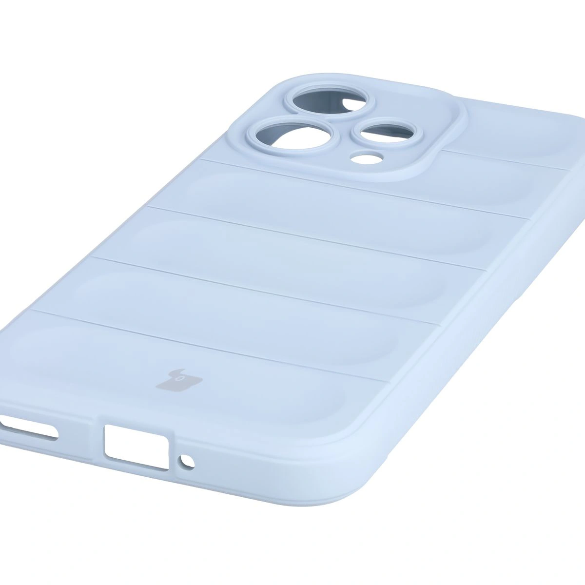 Precyzyjne wycięcia i kompatybilność z ładowaniem indukcyjnym w etui Bizon Case Tur do Oppo Reno 15