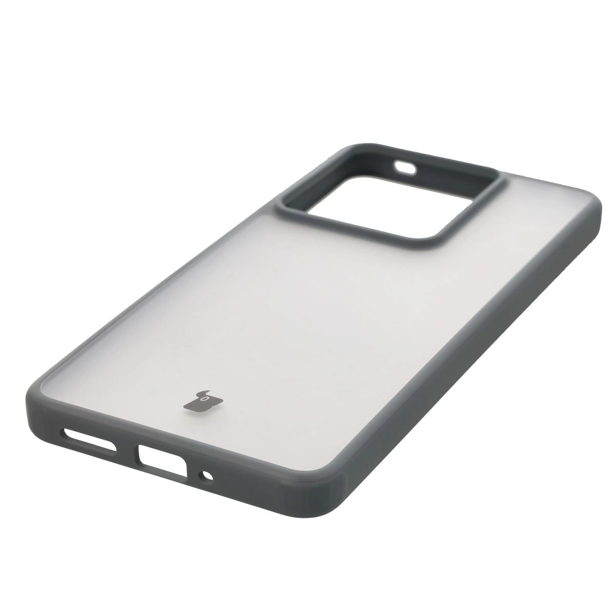 Zintegrowane przyciski, wycięcia i hybrydowy materiał w etui Bizon Case Angelo do Realme GT 7 / Realme GT 7T