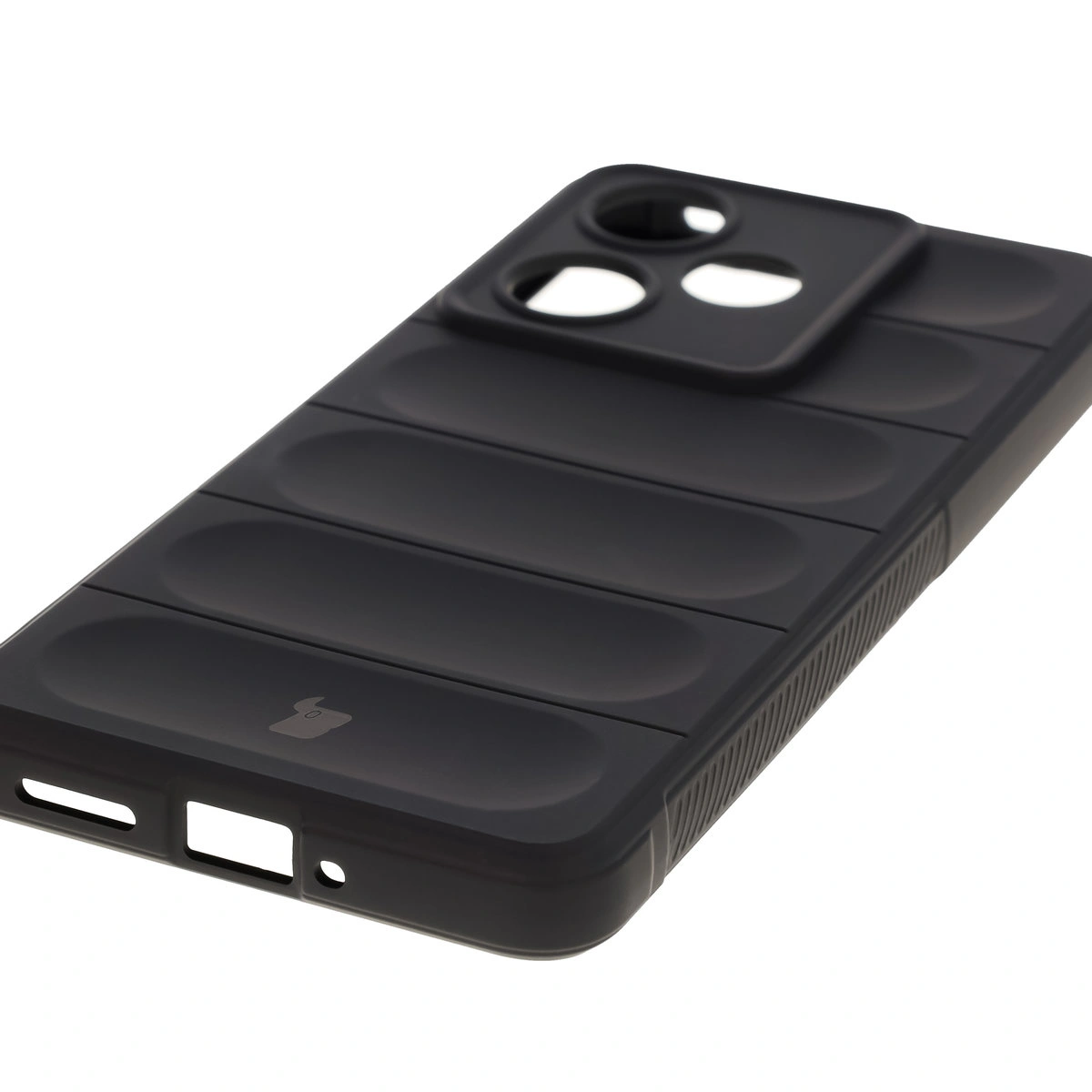 Precyzyjne wycięcia i kompatybilność z ładowaniem indukcyjnym w etui Bizon Case Tur do Realme GT 7 / Realme GT 7T