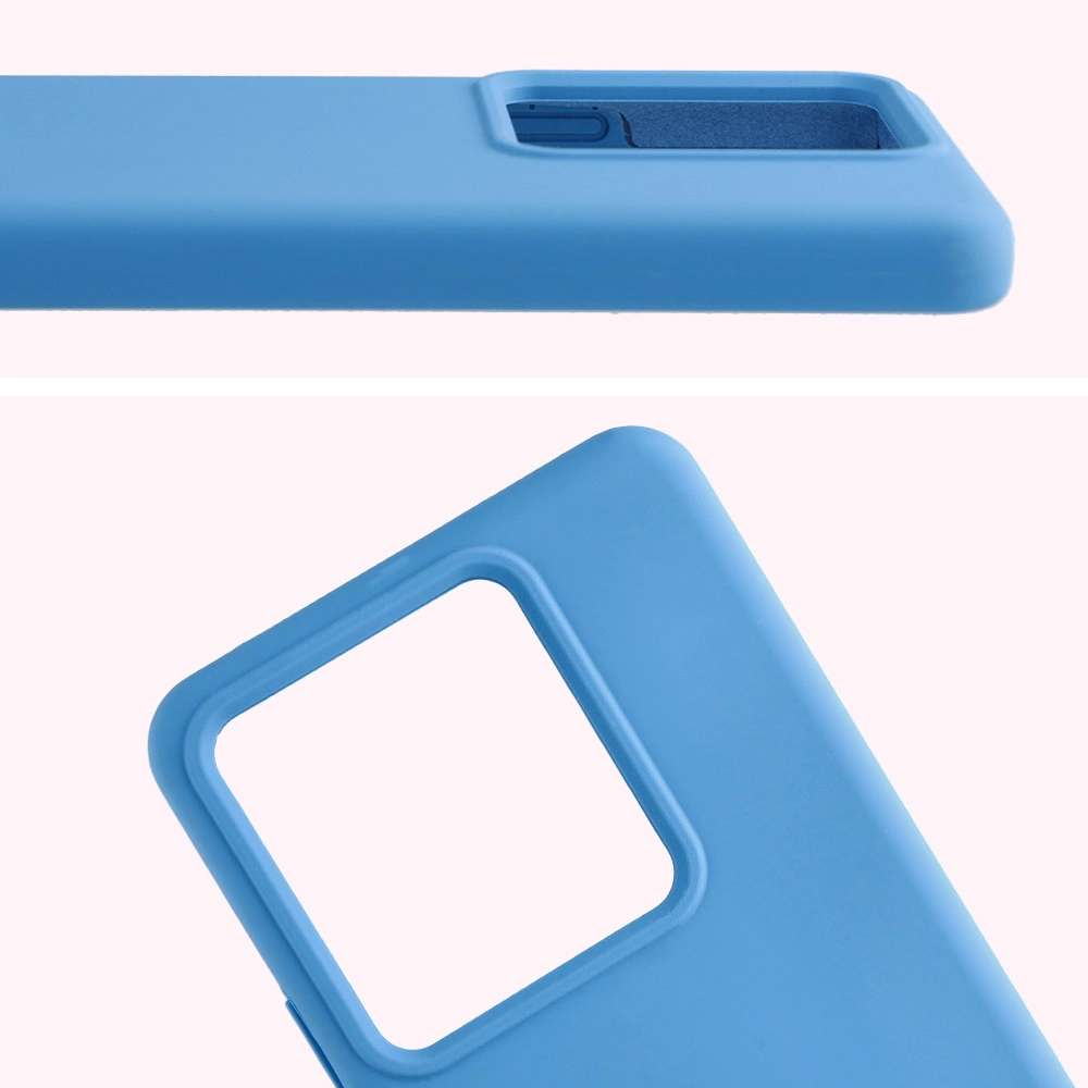 Zbliżenie na wycięcie na obiektywy w etui Bizon Soft Case do Realme GT 7 / Realme GT 7T