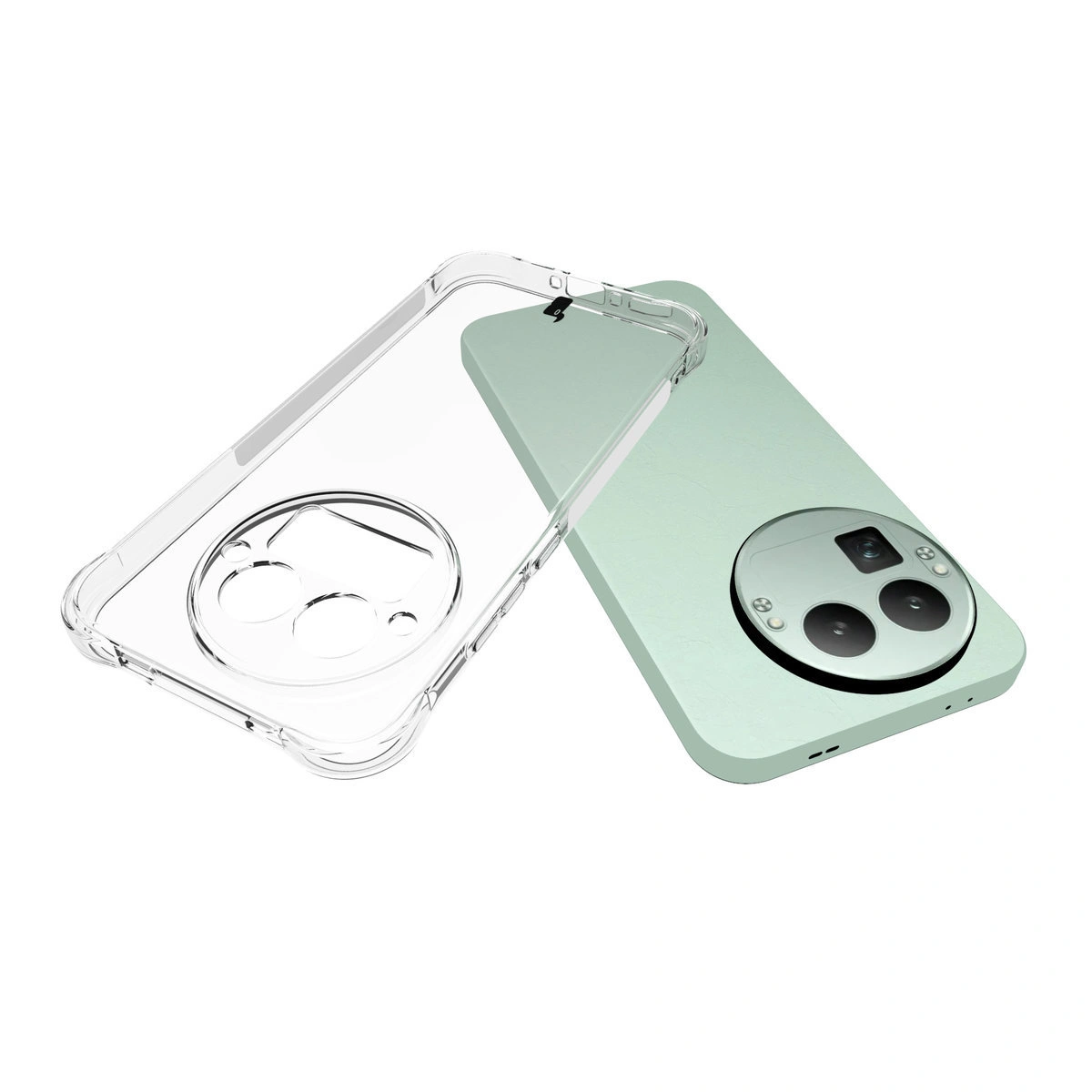 Dedykowane wycięcia i podwyższone krawędzie aparatu w etui Bizon Case Salpa do Realme GT 8 Pro