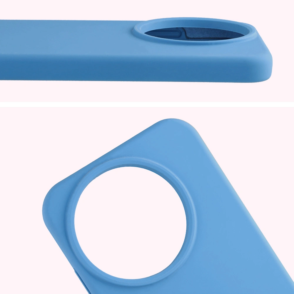 Zbliżenie na wycięcie na obiektywy w etui Bizon Soft Case do Realme GT 8 Pro
