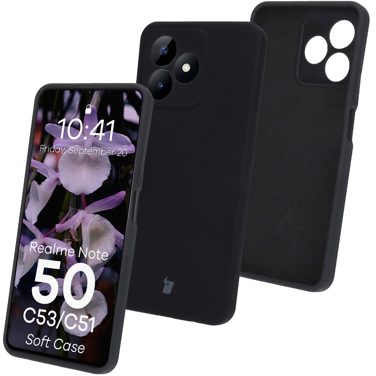 Silikonowe etui Bizon Soft Case do Realme Note 50 / Realme C53 / Realme C51