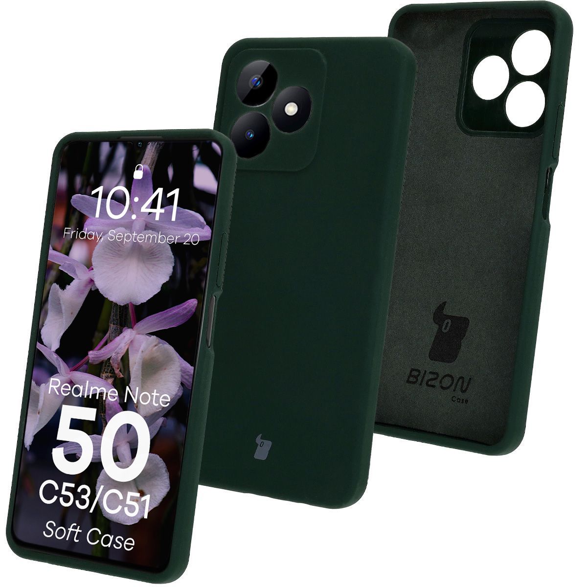 Silikonowe etui Bizon Soft Case do Realme Note 50 / Realme C53 / Realme C51