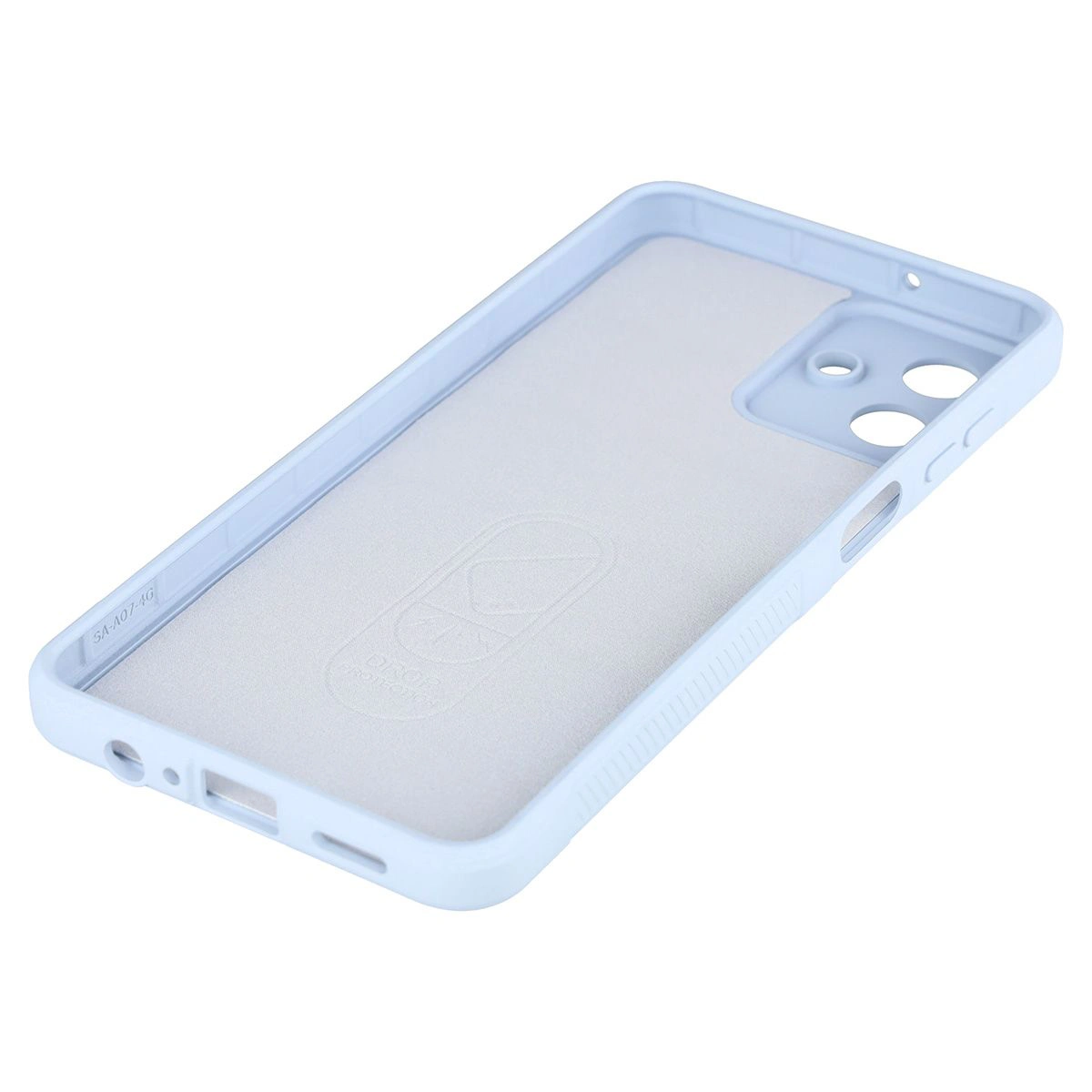 Precyzyjne wycięcia i kompatybilność z ładowaniem indukcyjnym w etui Bizon Case Tur do Samsung Galaxy A07 4G