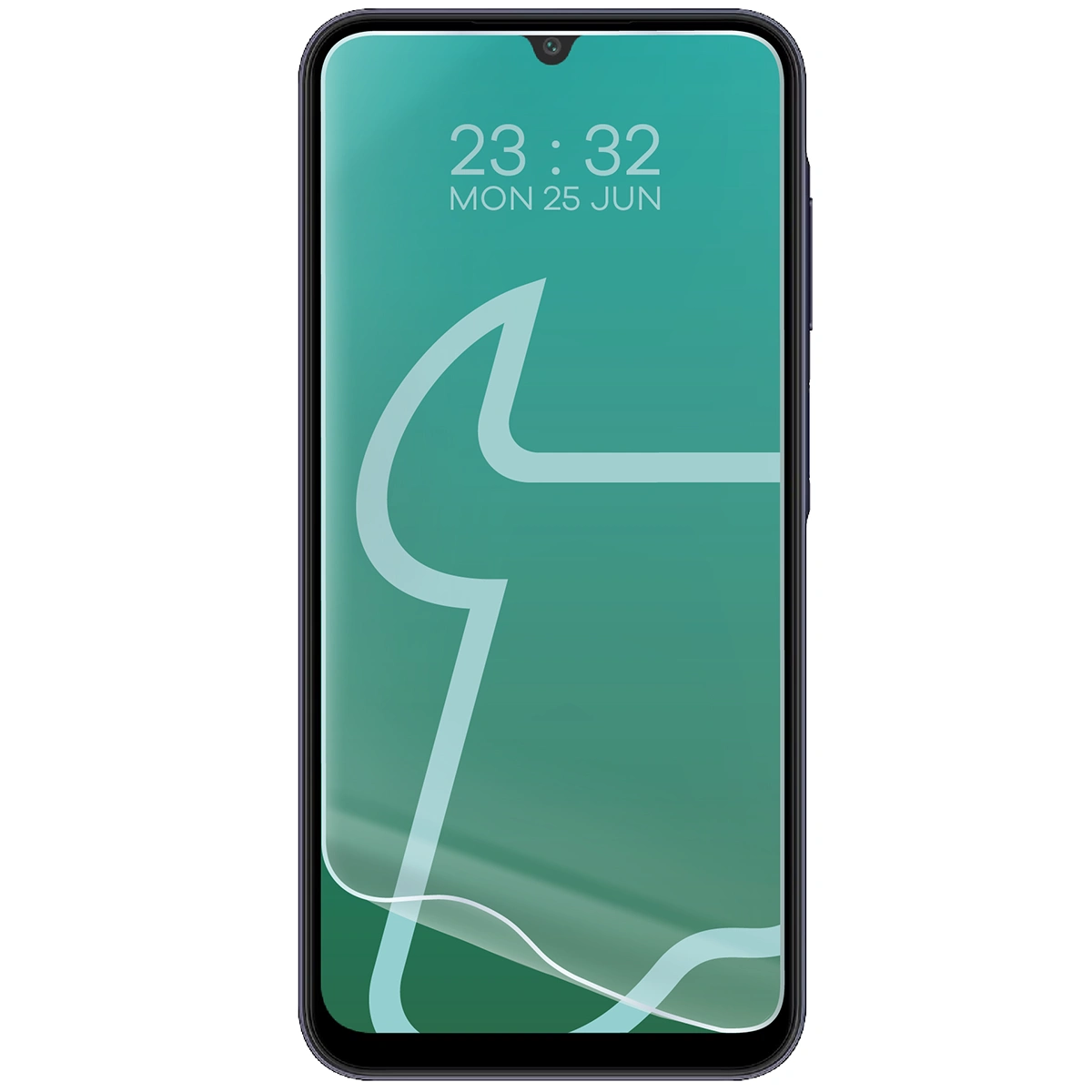 Folia hydrożelowa do Samsung Galaxy A15 4G/5G / Galaxy A25 5G / Galaxy M15 5G obok telefonu
