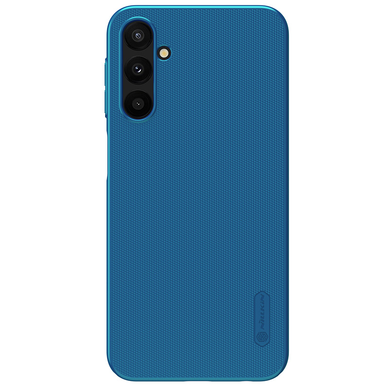 Schutzhülle Nillkin Frosted Shield für Galaxy A24 4G, Blau