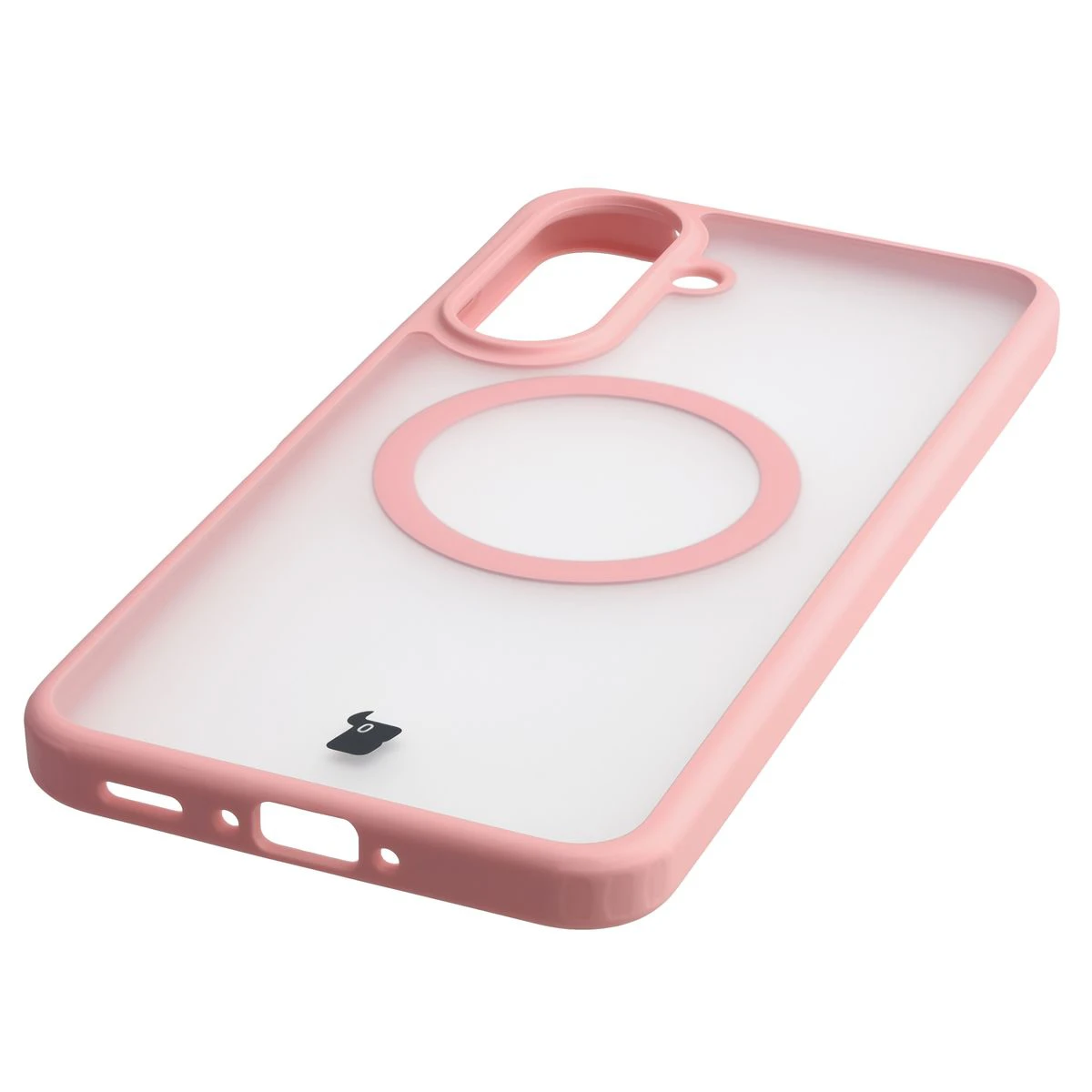 Zintegrowane przyciski, wycięcia i hybrydowy materiał w etui Bizon Case MatteO do Samsung Galaxy A37 5G / Samsung Galaxy A36 5G