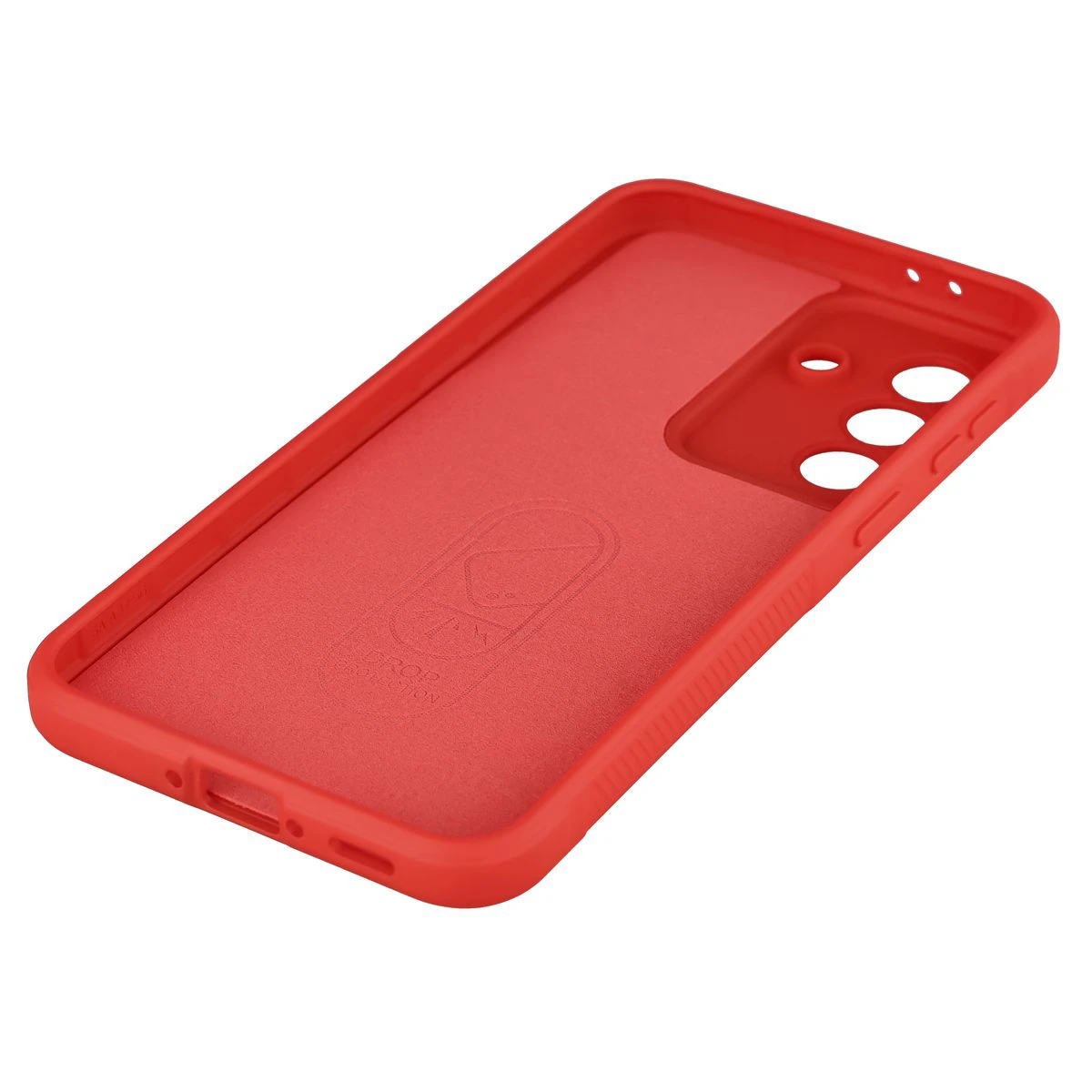 Precyzyjne wycięcia i kompatybilność z ładowaniem indukcyjnym w etui Bizon Case Tur do Samsung Galaxy A37 5G