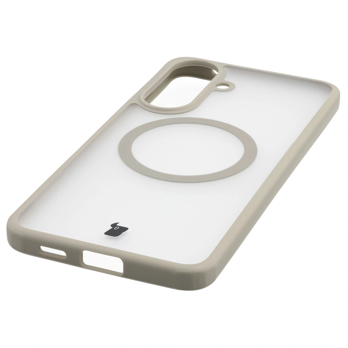 Zintegrowane przyciski, wycięcia i hybrydowy materiał w etui Bizon Case MatteO do Samsung Galaxy A57 5G