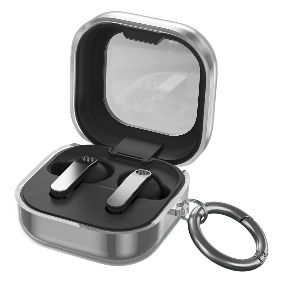 Etui Bizon Case Headphone Clear do Samsung Galaxy Buds 4 / 4 Pro