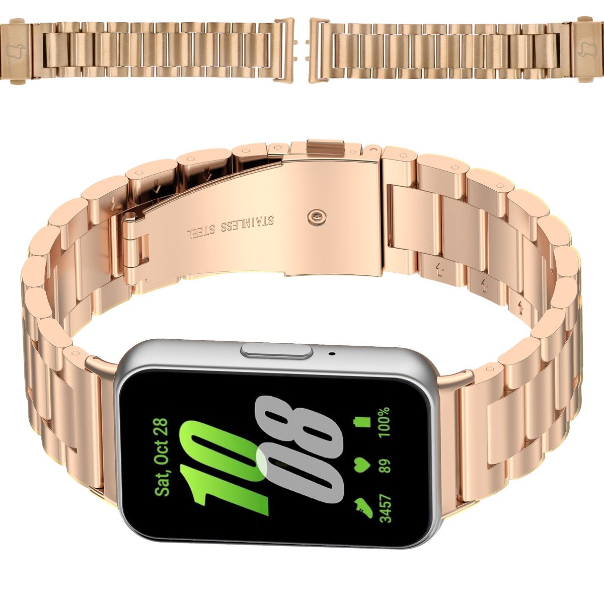 Pasek do zegarka Bizon Strap Watch Aura do Samsung Galaxy Fit 3