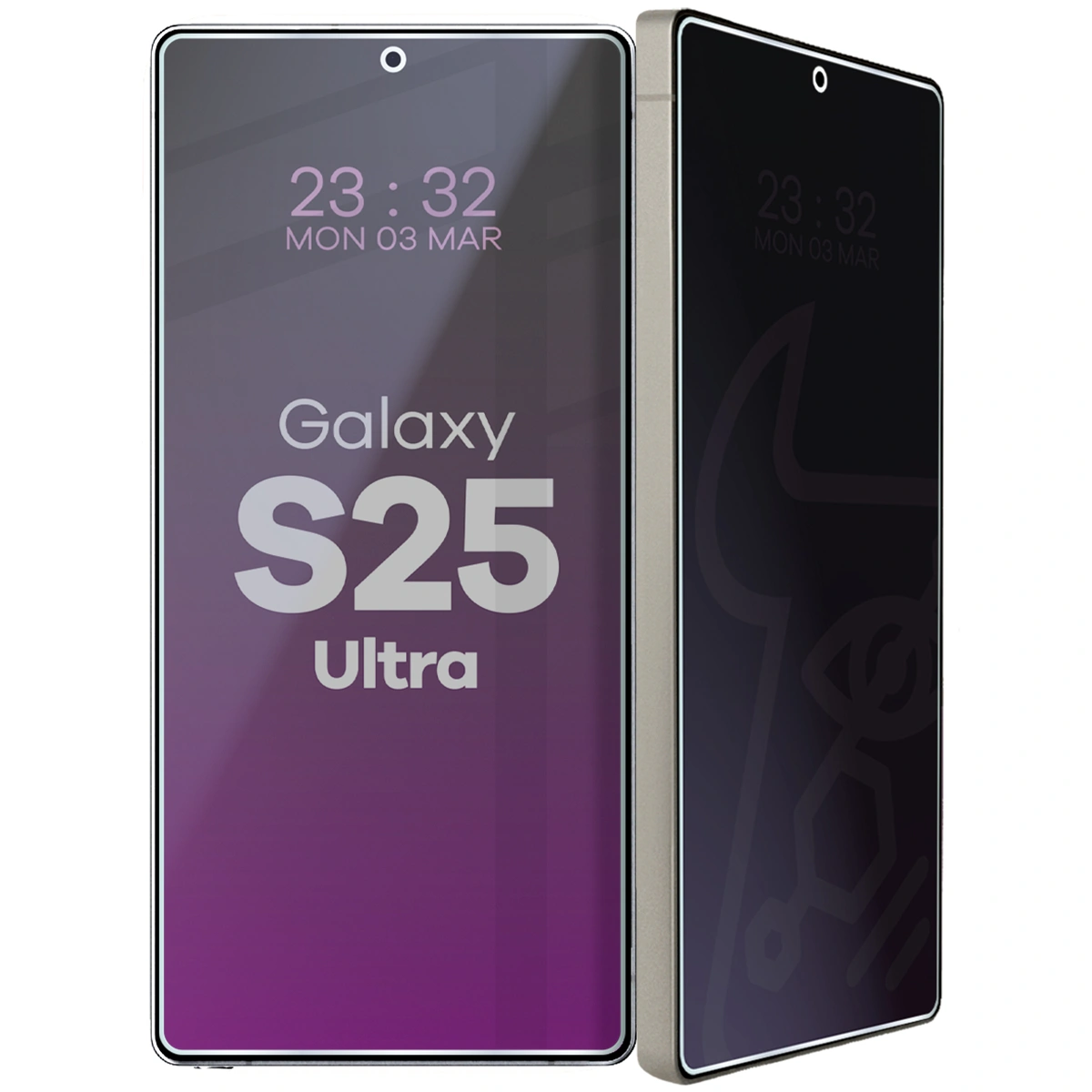 Szkło hybrydowe prywatyzujące Bizon Hybrid Shadow do Samsung Galaxy S25 Ultra