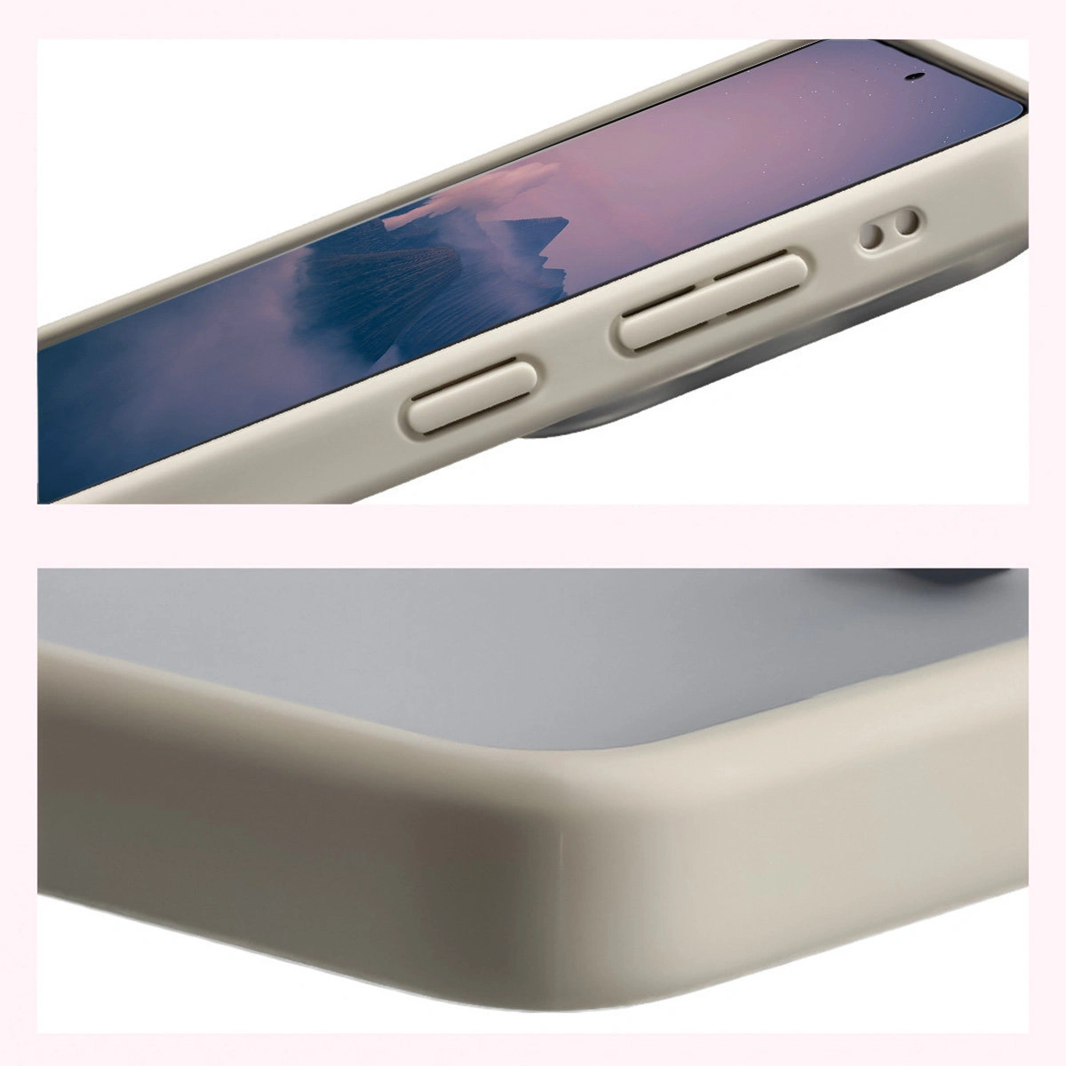Wzmocnione narożniki i podwyższone ranty ekranu w etui Bizon Case Angelo do Samsung Galaxy S26 Ultra