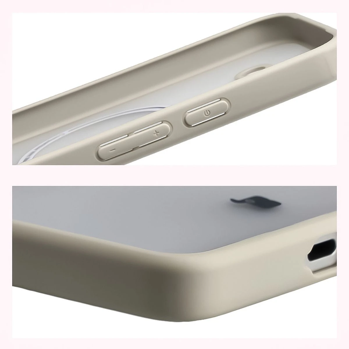 Wzmocnione narożniki i podwyższone ranty ekranu w etui Bizon Case MatteO do Samsung Galaxy S26 Ultra