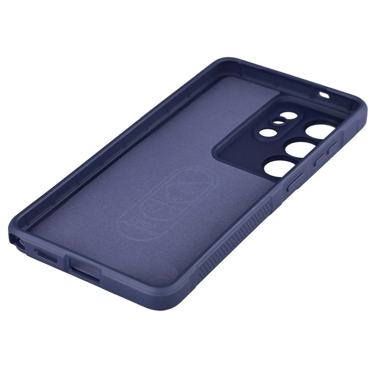 Precyzyjne wycięcia i kompatybilność z ładowaniem indukcyjnym w etui Bizon Case Tur do Samsung Galaxy S26 Ultra
