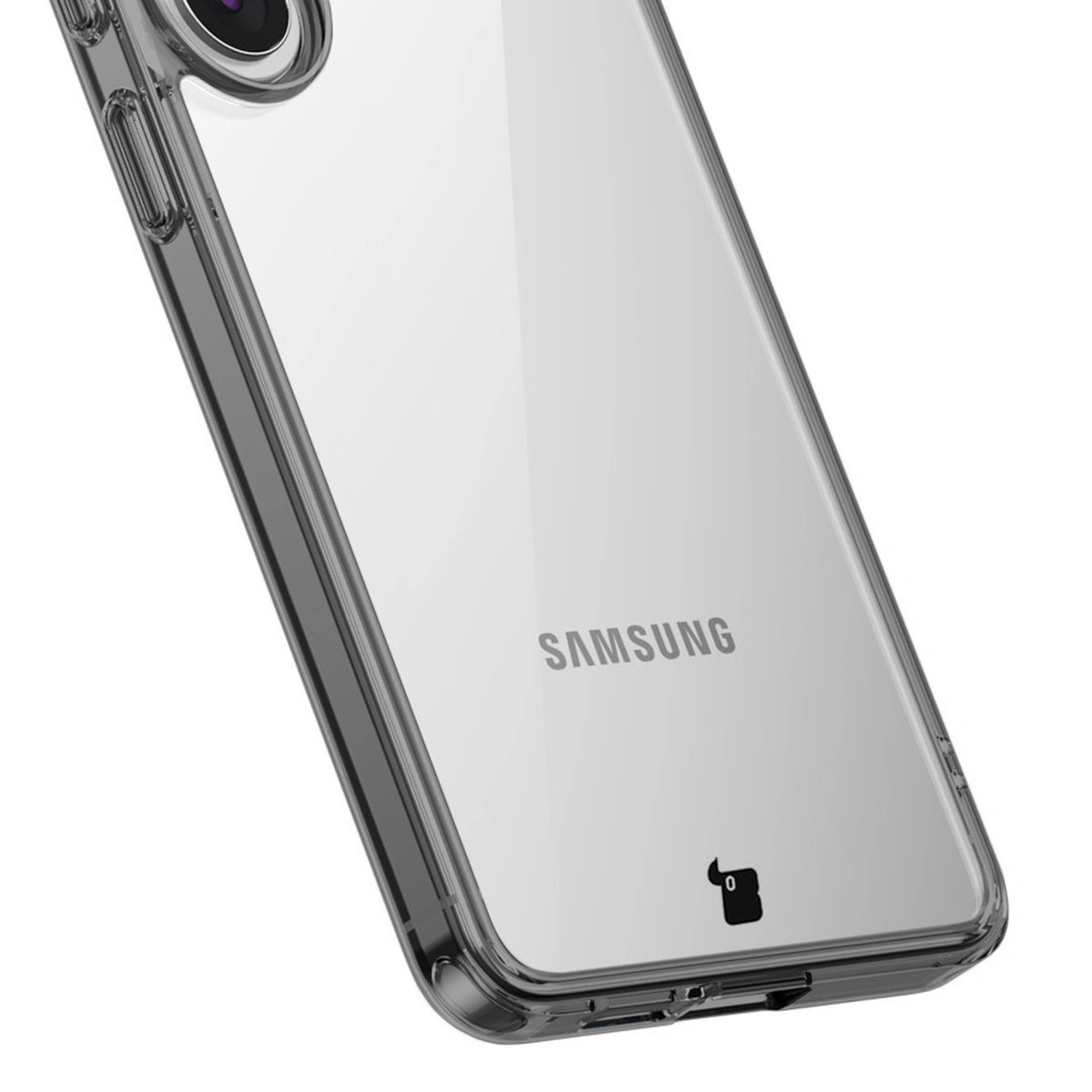 Zbliżenie na trwały kolor etui Bizon Case Halo do Samsung Galaxy S26