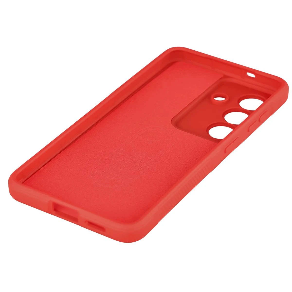 Precyzyjne wycięcia i kompatybilność z ładowaniem indukcyjnym w etui Bizon Case Tur do Samsung Galaxy S26