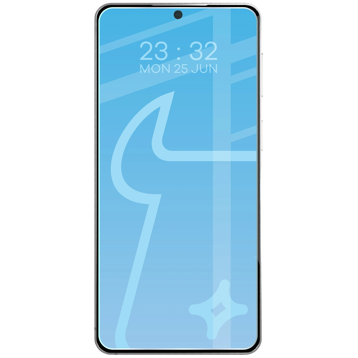 Telefon z nałożonym szkłem Bizon Glass Clear do Samsung Galaxy S26