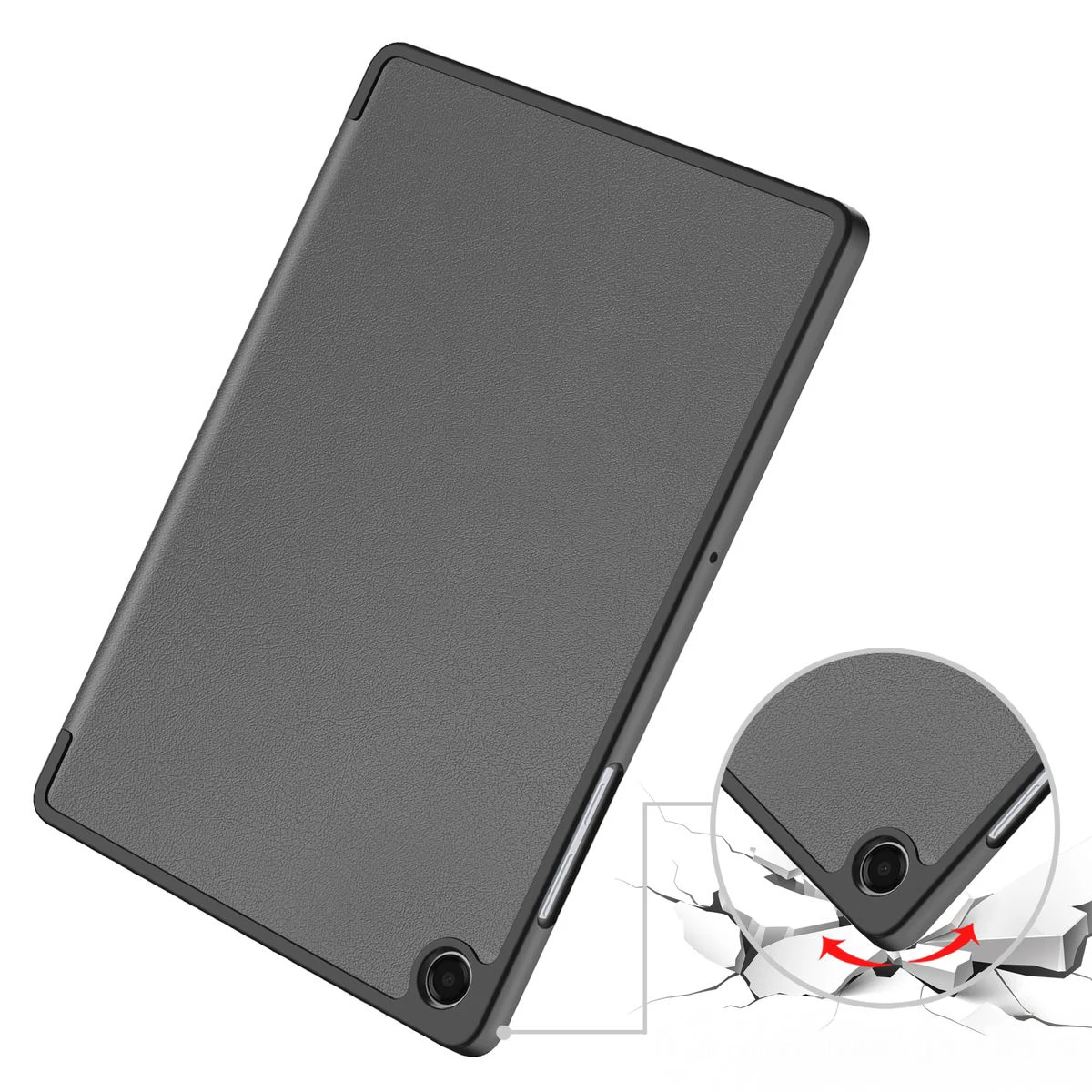 Przedstawienie wytrzymałych krawędzi etui do Samsung Galaxy Tab A11 Plus / Samsung Galaxy Tab A9 Plus