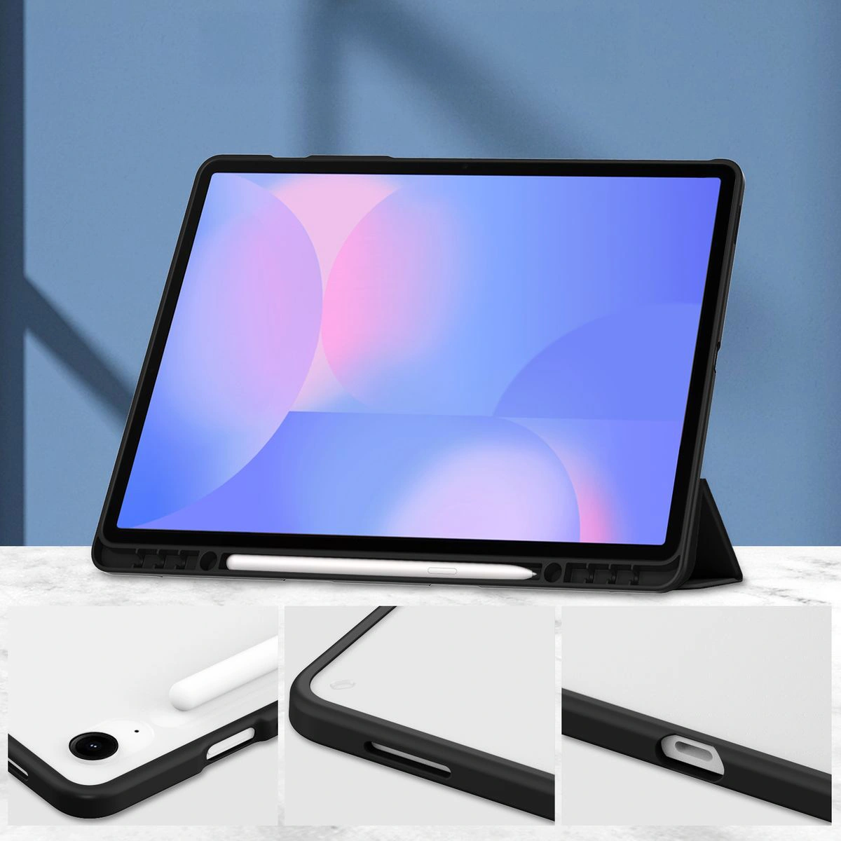 Właściwości etui do tabletu Bizon Tab Clear Matt do Samsung Galaxy Tab S10 FE Plus