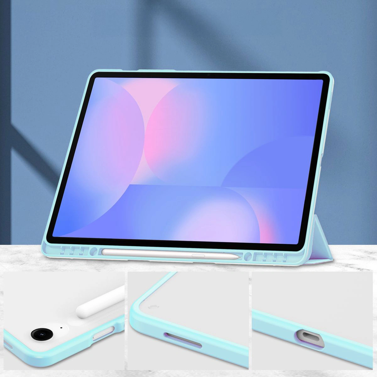 Właściwości etui do tabletu Bizon Tab Clear Matt do Samsung Galaxy Tab S10 FE Plus