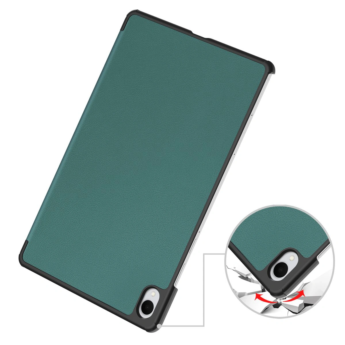 Wzmocnione narożniki i konstrukcja Bizon Case Tab Croc do Samsung Galaxy Tab S11