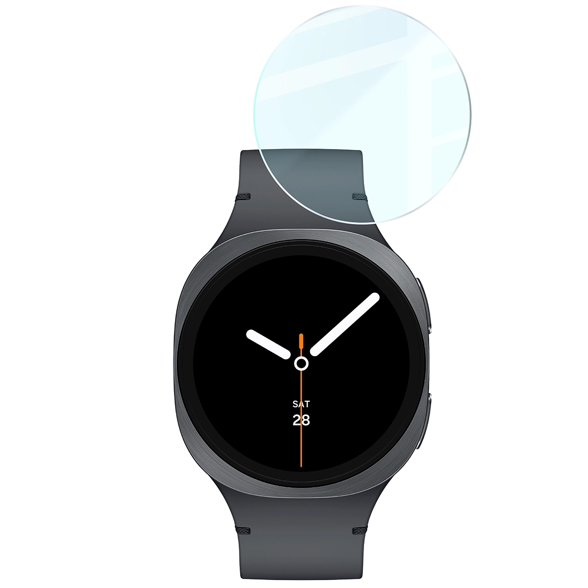 Przejrzystość szkła hartowanego Bizon Glass Watch Clear do Samsung Galaxy Watch 8 44 mm