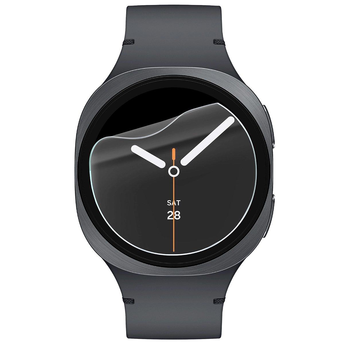 Dopasowany Bizon Watch Film Hydrogel Duo dla Samsung Galaxy Watch 8 44 mm