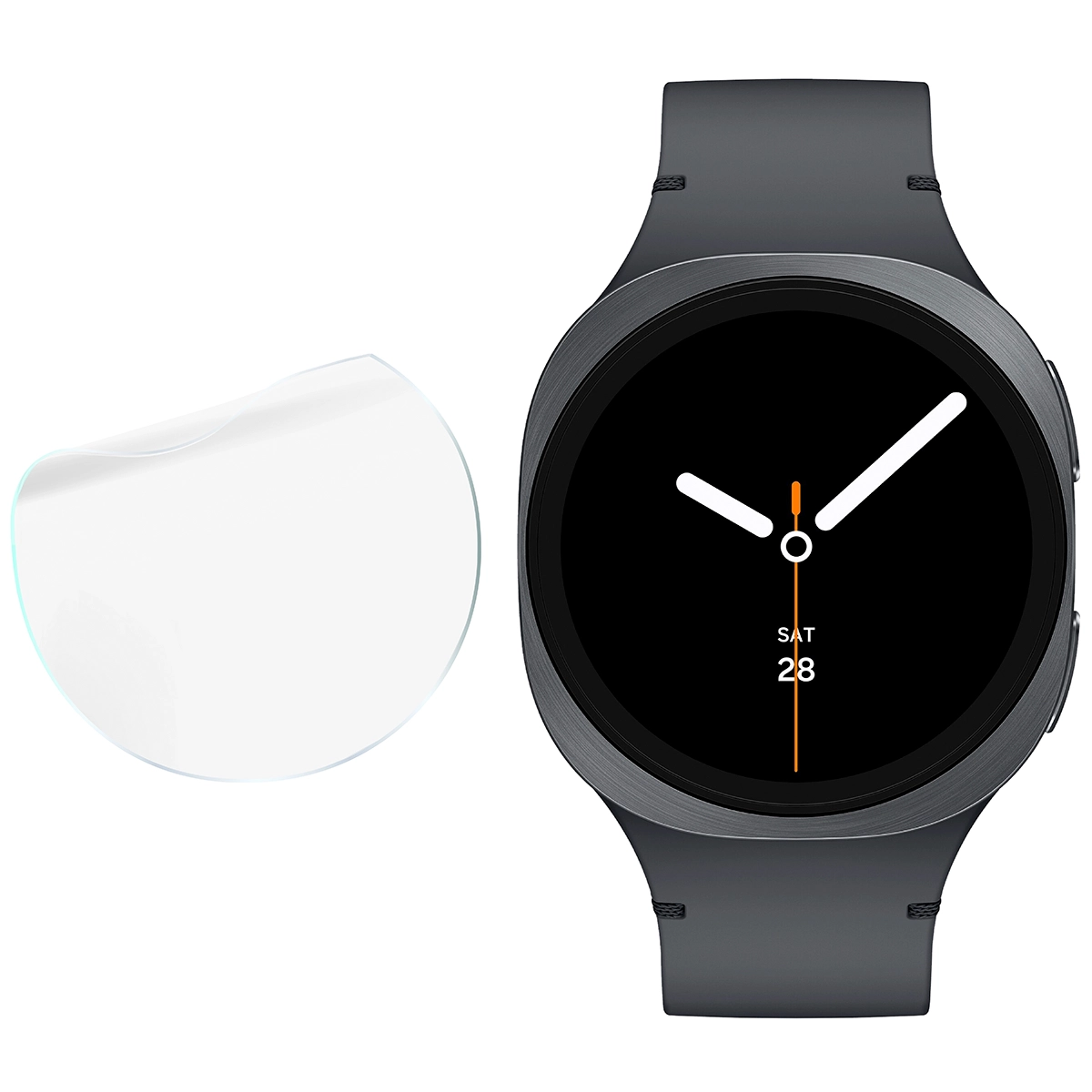 Bizon Watch Film Hydrogel Duo w zestawieniu z Samsung Galaxy Watch 8 44 mm