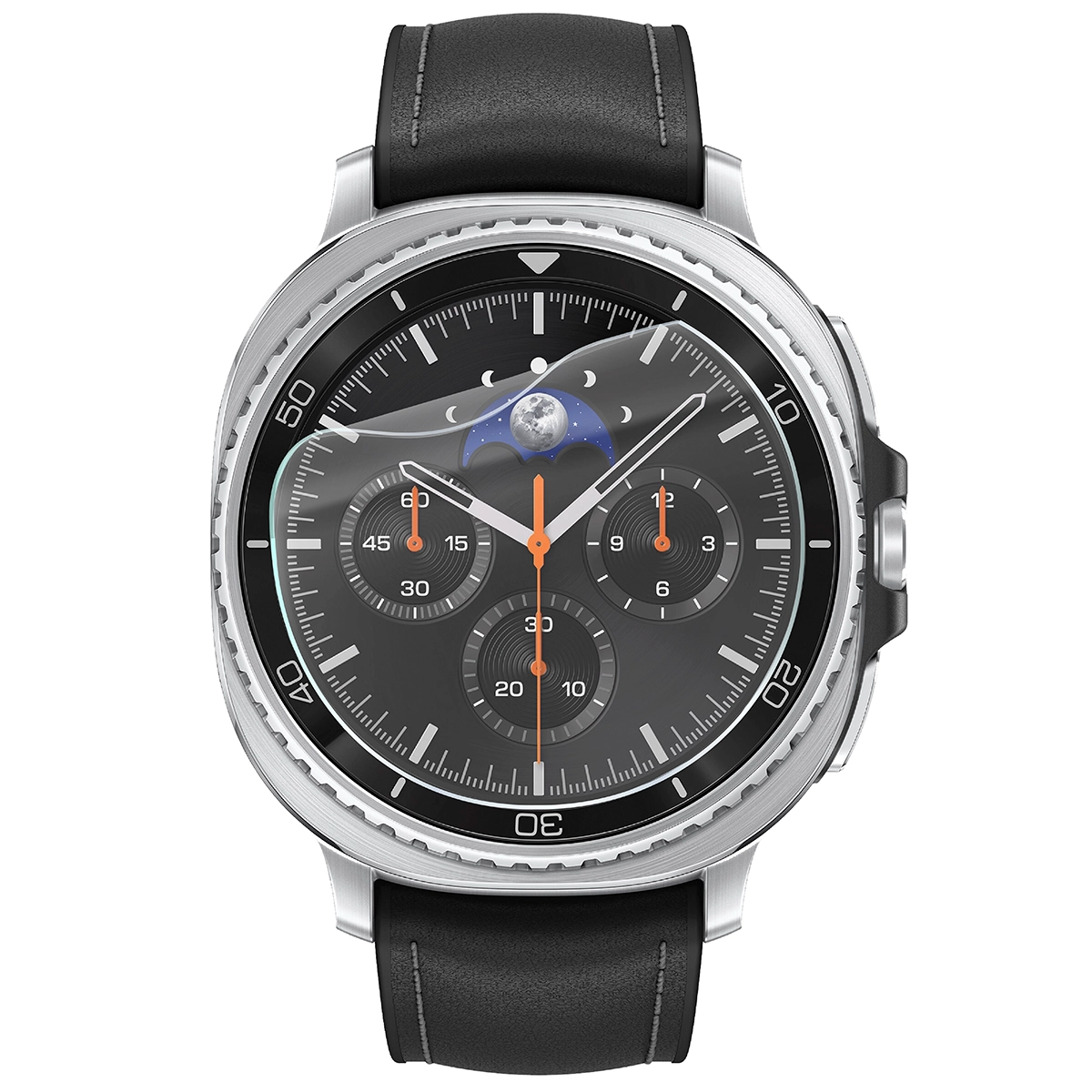 Dopasowany Bizon Watch Film Hydrogel Duo dla Samsung Galaxy Watch 8 Classic 46 mm