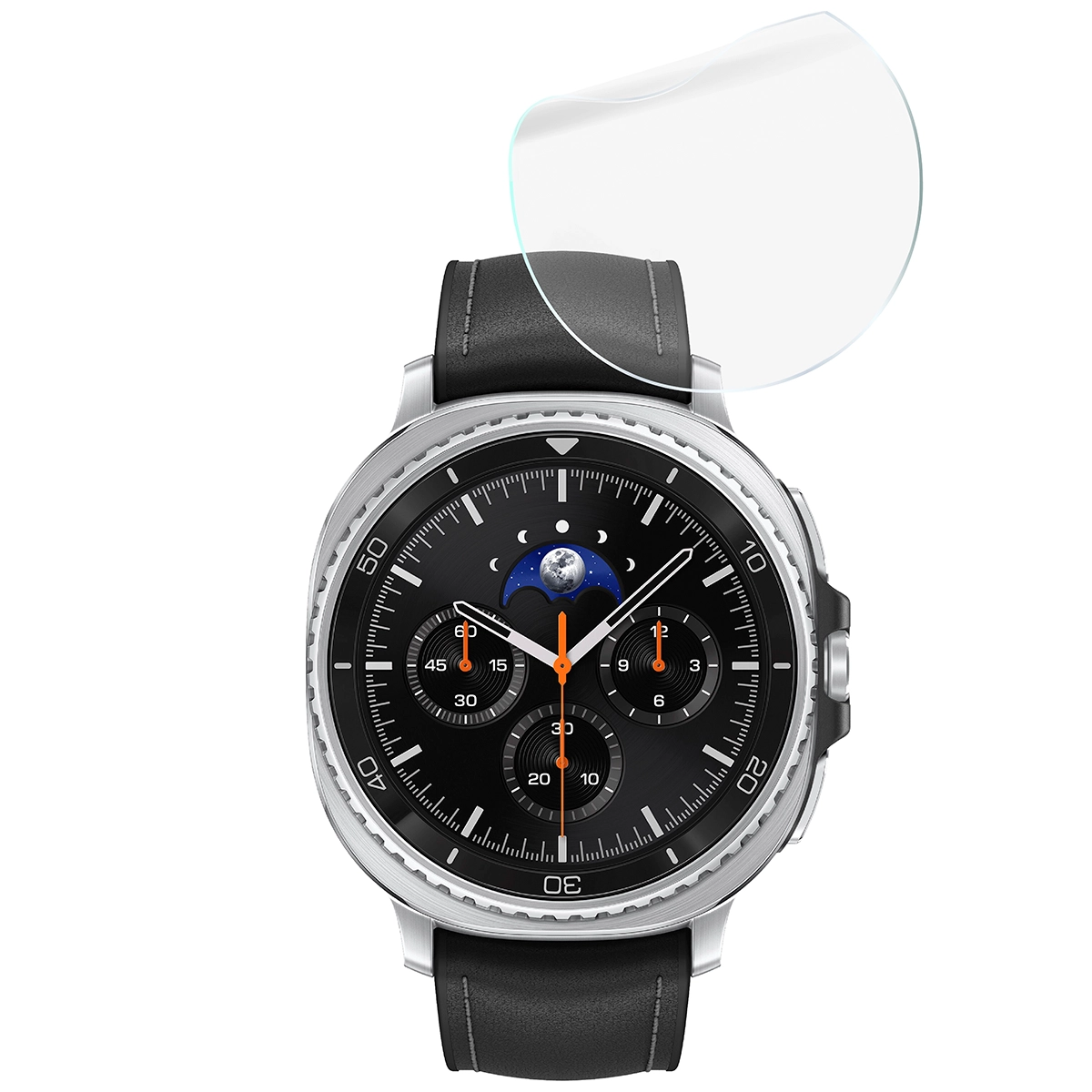 Zestaw folii hydrożelowych Bizon Watch Film Hydrogel Duo dla Samsung Galaxy Watch 8 Classic 46 mm